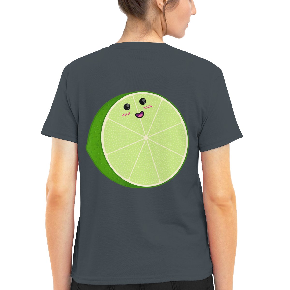 Ladies T-shirt Dark Heather